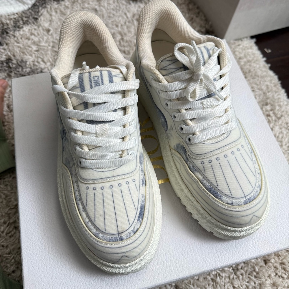 Dior Addict Women's Sneakers in French blue